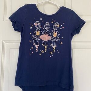 Epic Threads Navy Blue Ballerina Tee